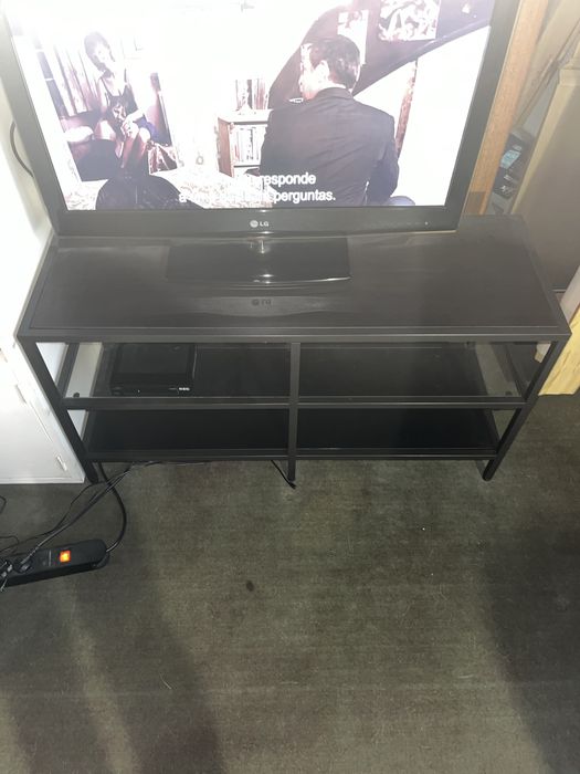 Aparador preto TV movel ikea