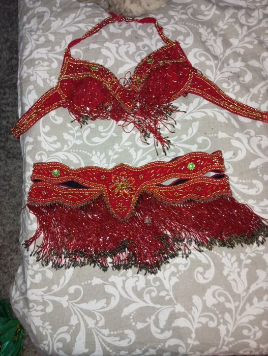 Soutien e Cinto de Dança do Ventre