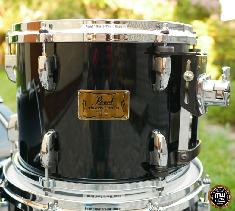 ‼️ Perkusja Pearl Masters Custom MMX 18”, 12", 14" Piano Black ‼️