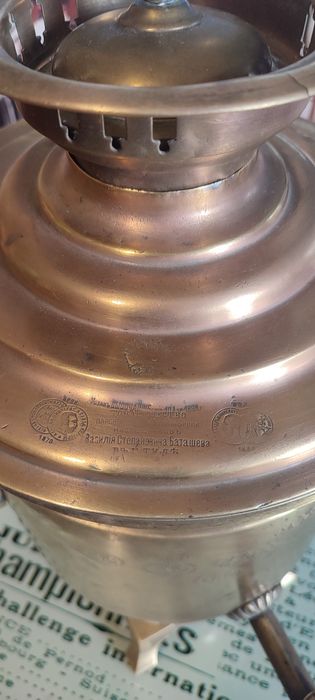 Самовар на дровах. Тула, фабрика Баташовых