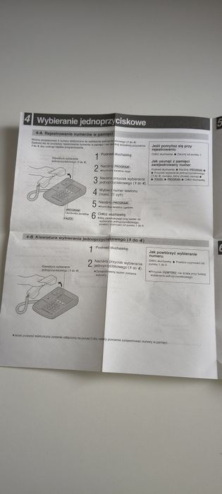 Telefon stacjonarny Panasonic