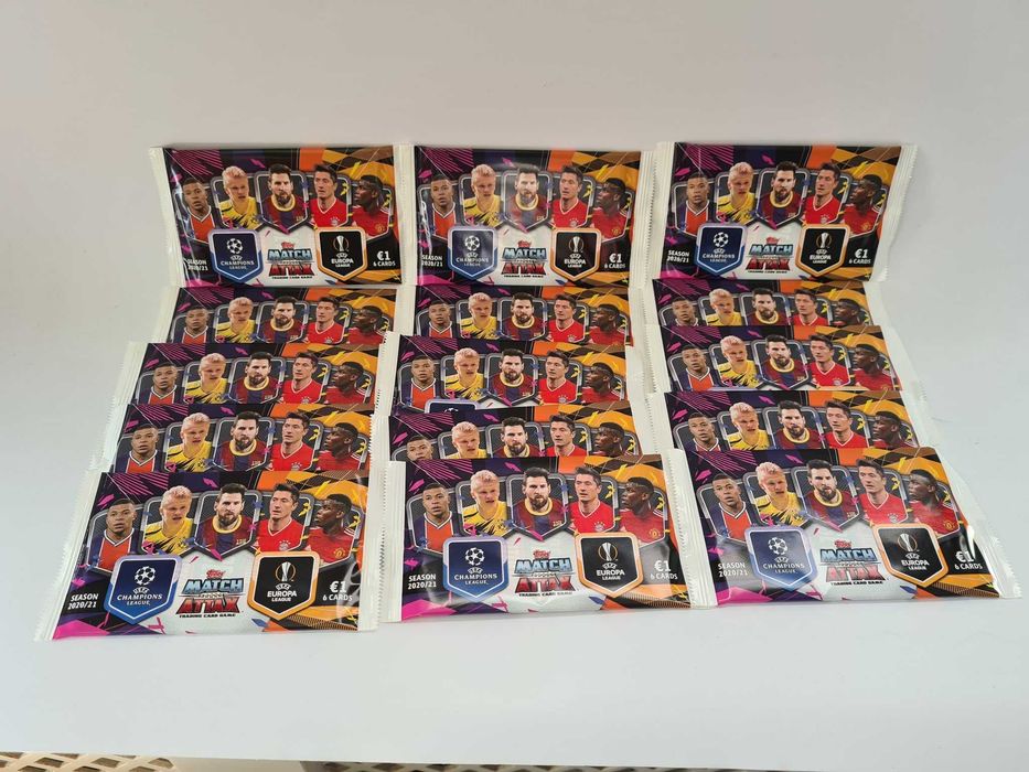 40% taniej Champions League UEFA Match Attax 20/21 Box 30 Saszetek