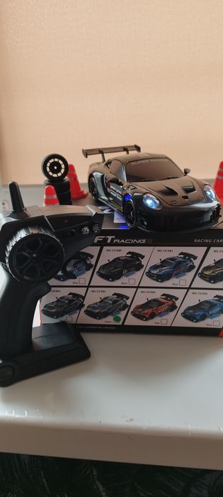 Радіокерована Дрифт машинка Porsche 911 GT3 RS  з new LED і 4 WD(Різні Варіанти)!