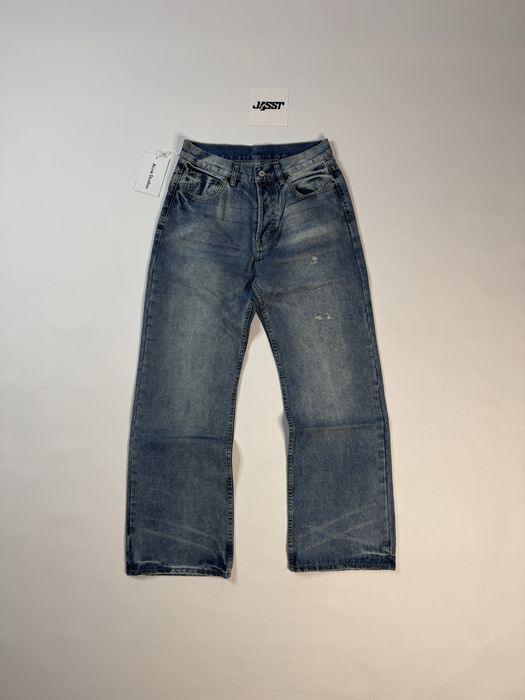 Джинси Acne Studios сині | Акне студио