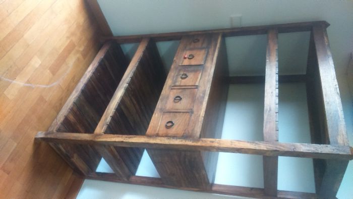 Móvel Mexicano Antigo- Madeira Maciça