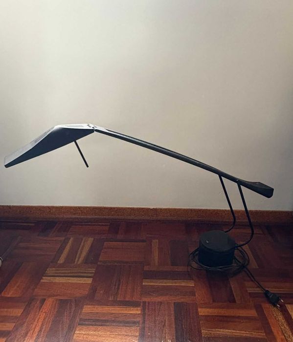 Candeeiro de secretária preto