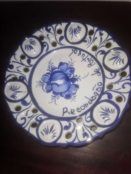 Pratos  de decoração antigos loiça de Alcobaça