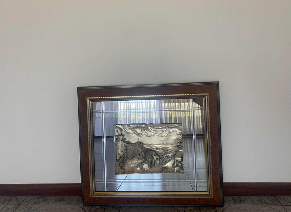 Quadro Decorativo com Relevo