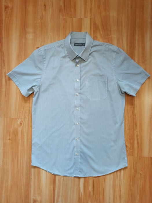 Koszula męska z krótkim rękawem r. L / 41-42