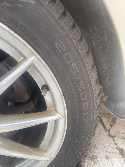 4 jantes 17” e 4 jantes 16”com pneus 5x 112 mercedes