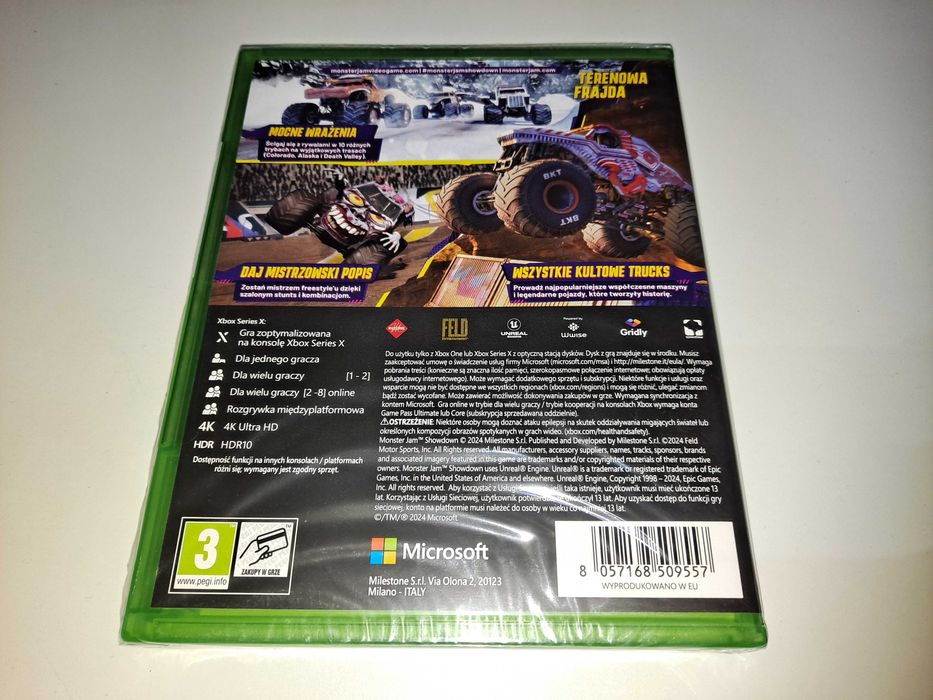 Monster Jam Showdown [Nowa, Polskie Wydanie] Xbox One Series X