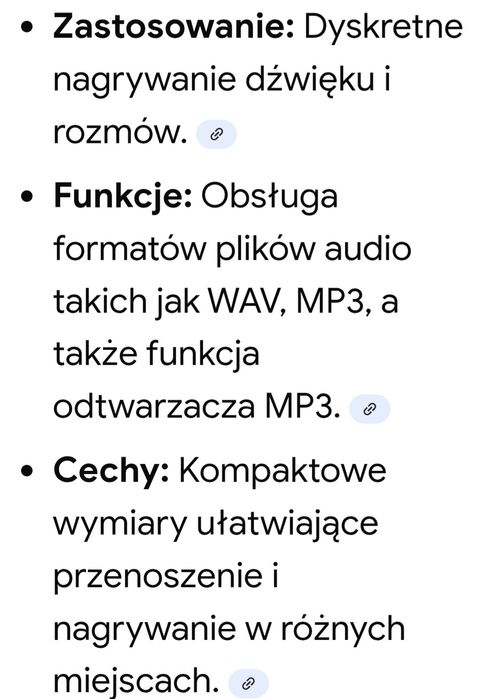 Cyfrowy dyktafon szpiegowski