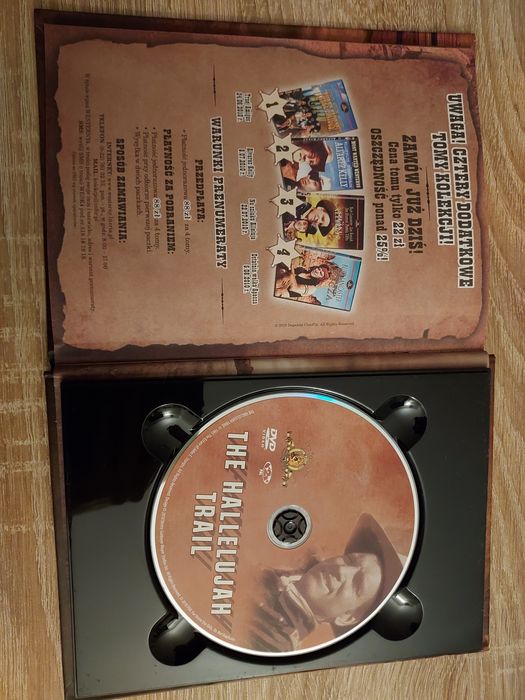 Na Szlaku Alleluja- Burt Lancaster- Film Dvd Polskie Napisy Unikat