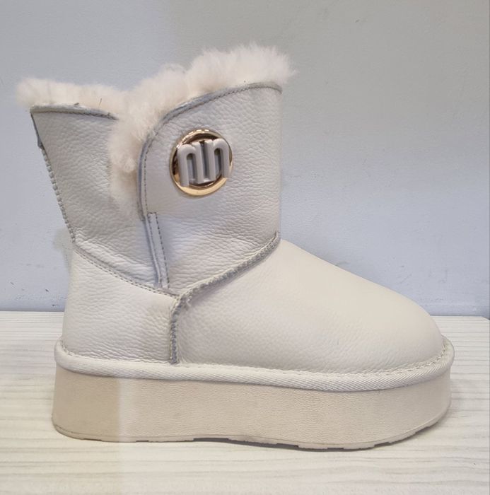 Угги жіночі натуральна шкіра, дуже теплі фірма Nila Nila розмір 37