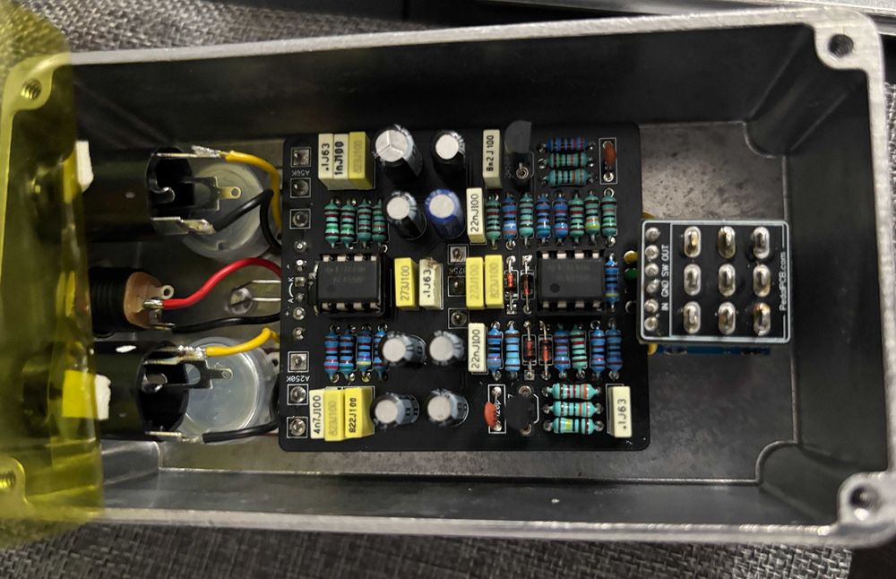 Pedal guitarra overdrive Nobels ODR-1 Clone - Mika Pedals