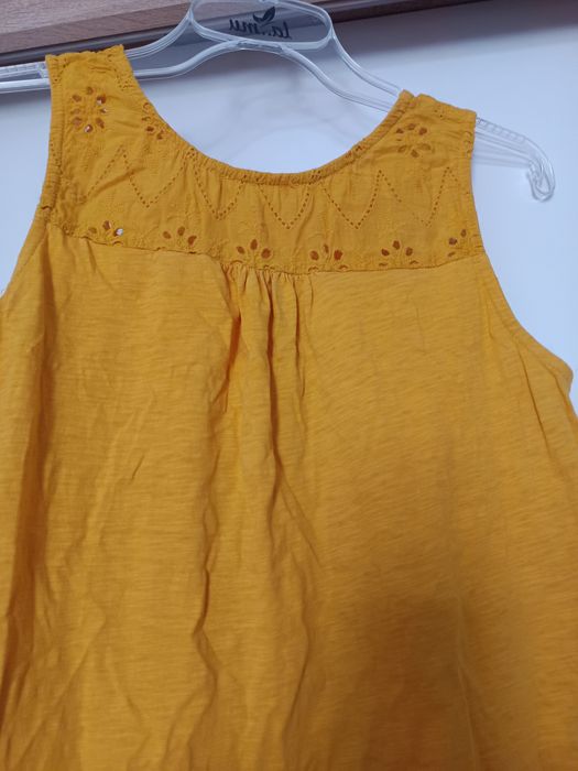 Bluzka damska boho z ażurowymi wstawkam rozmiar s -M i
