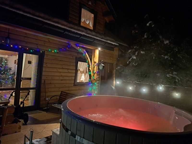 Dom w Puszczy Augustowskiej - balia / jacuzzi - Augustów okolice