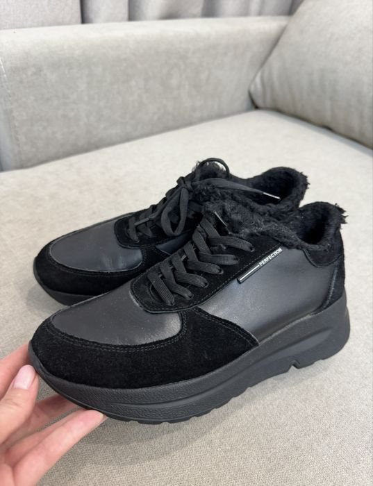 Зимові кеди натуральна шкіра 39