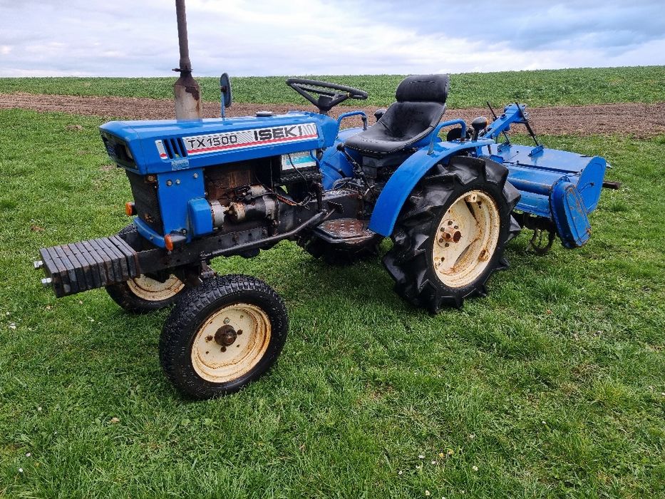 Mini traktorek Iseki TX1500 2wd z glebogryzarka