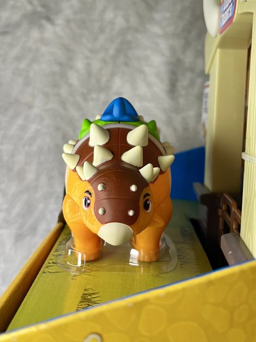 Ігровий набір dino ranch анкілозавр іграшка 3+ динозавр паркан