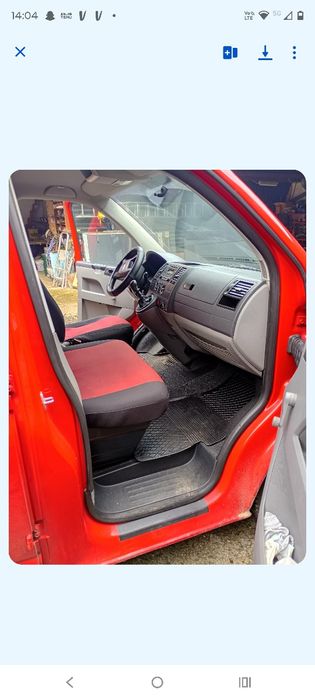 VW  T5. 6 osobowy paka