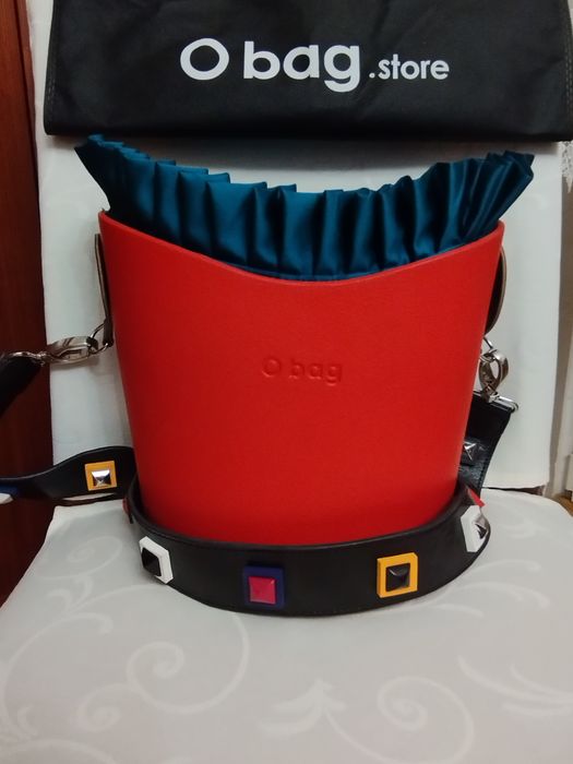 Obag basket organizer z falbanką + kosmetyczka gratis