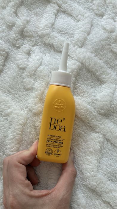 Neboa oczyszczajacy plyn peeling do skory glowy
