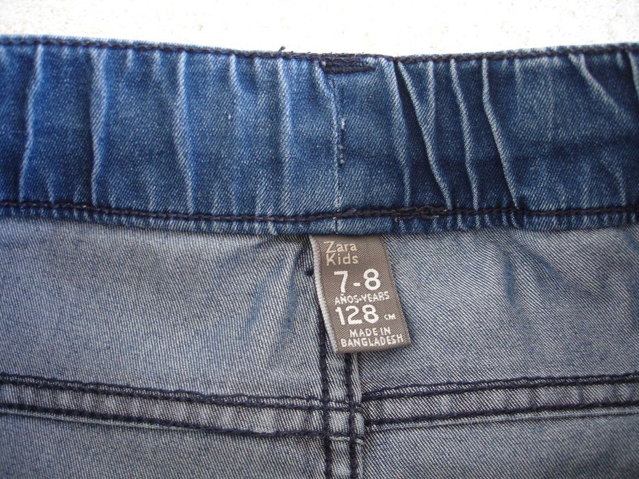 calções zara + camisa menino 8 anos