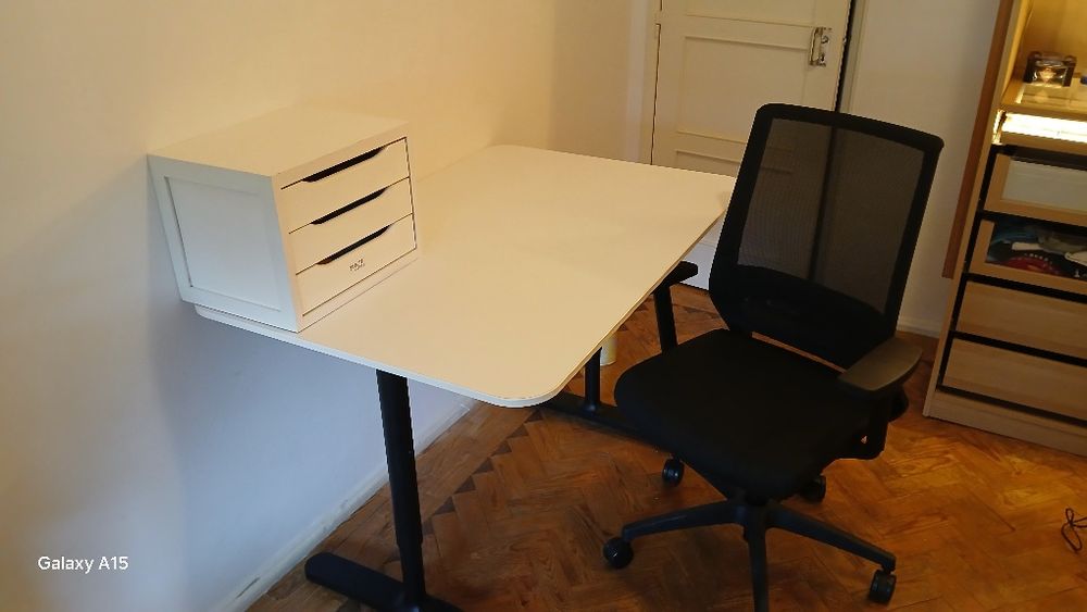 Secretária / Cadeira de escritório/módulo 4 gavetas. (PAGA,1 LEVA,3)