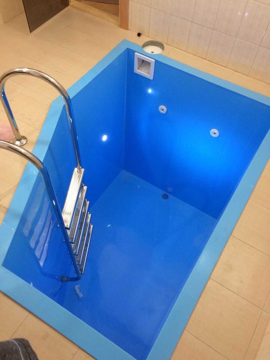 Виробництво: купіль для сауни чи лазні, чаша для бассейна чи ставка