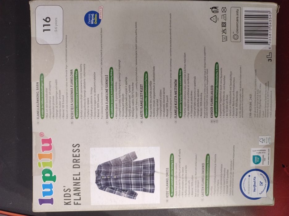 Sukienka dziewczęca r 116