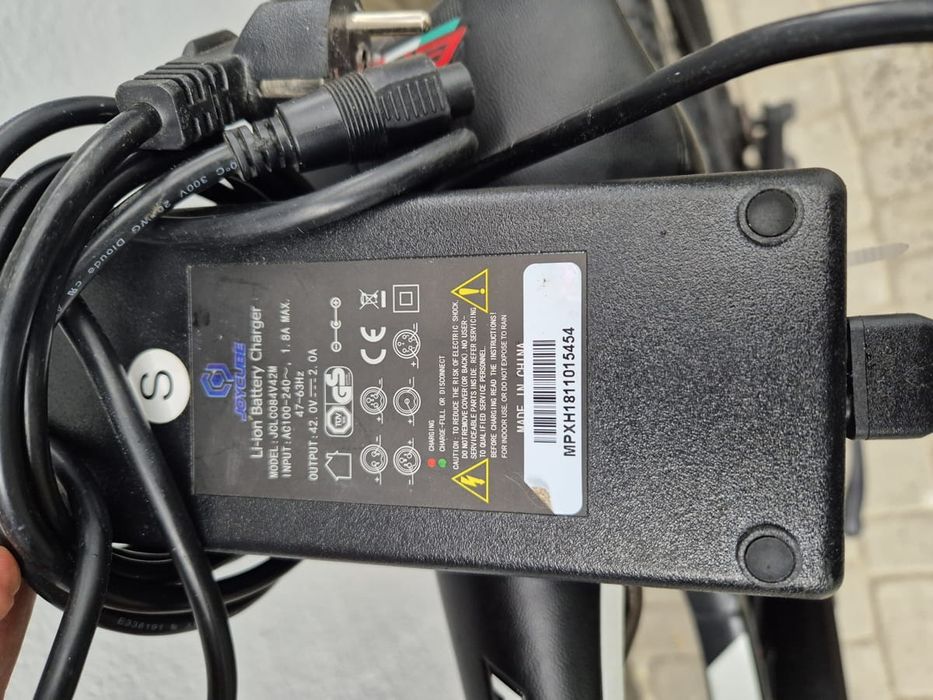 Електровелосипед бу з Європи Chrisson E-Weger 27.5 Black-Red D14