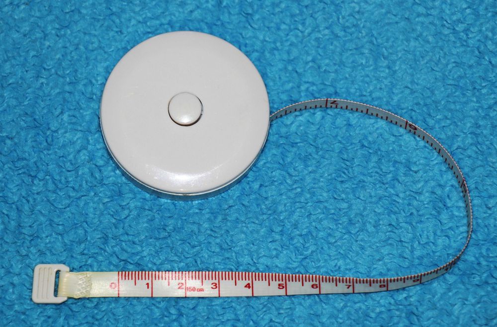 Miara krawiecka centymetr krawiecki miarka zwijana 150 cm