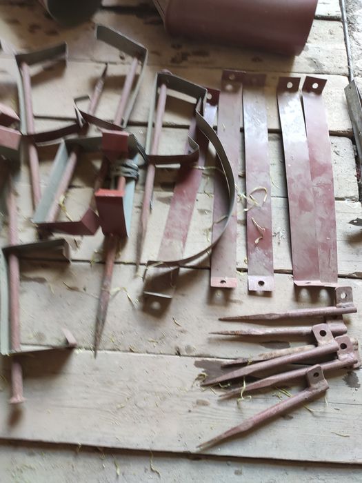 Отливы жестяные фабричные с креплениями