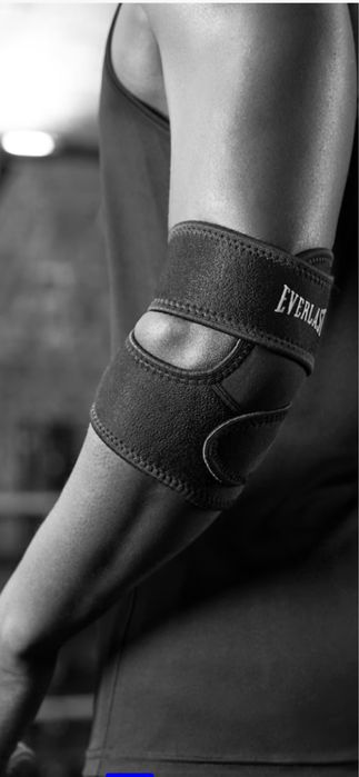 Защита фиксатор поддержка бандаж для локтя everlast