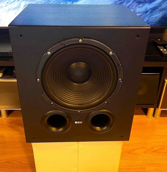 Subwoofer B&W AS6 c/ novo duplo flowport ( cxa 24 kgs!)