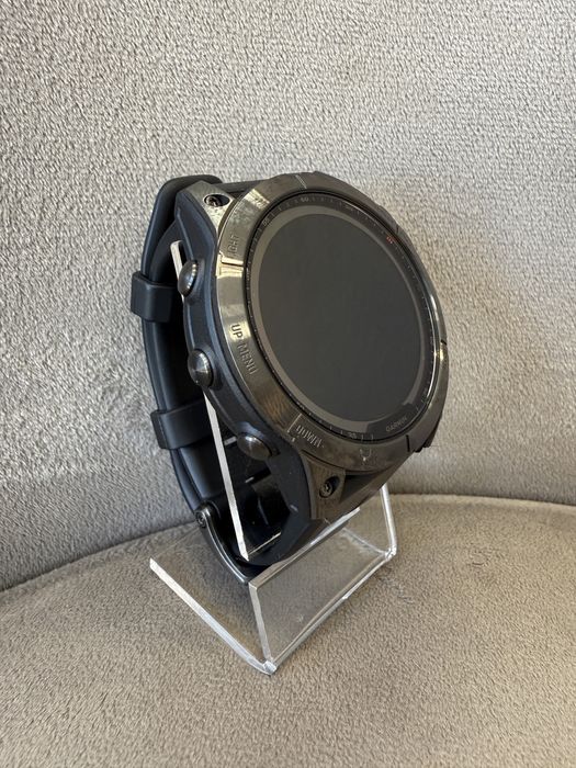 Смарт-годинник Garmin Fenix 7X 51mm Solar Slate Gray with Black Band