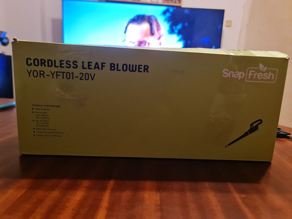 NOWA! Akumulatorowa dmuchawa do liści