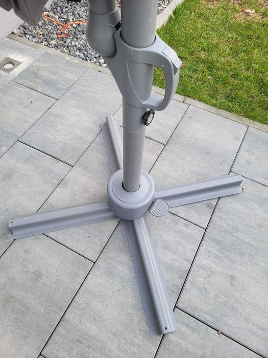 SPRZEDAM Parasol GoodHome Mallorca 350 cm szary