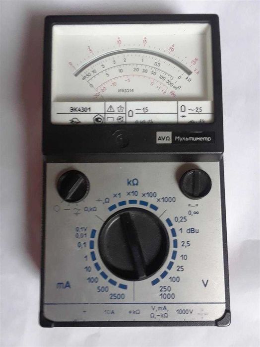 ЭК4301 прибор электроизмерительный комбинированный  авометр тестер