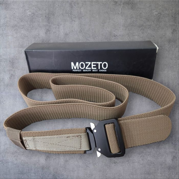 Pasek taktyczny militarny elastyczny Mozeto 91-106cm XL