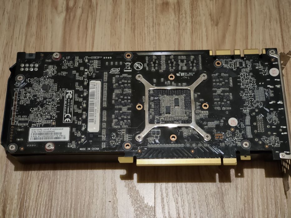 Продается видеокарта Geforce 1070ti 8гб б/у