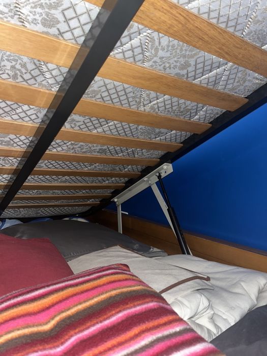 Cama solteiro sem colchão madeira maciça com sommier