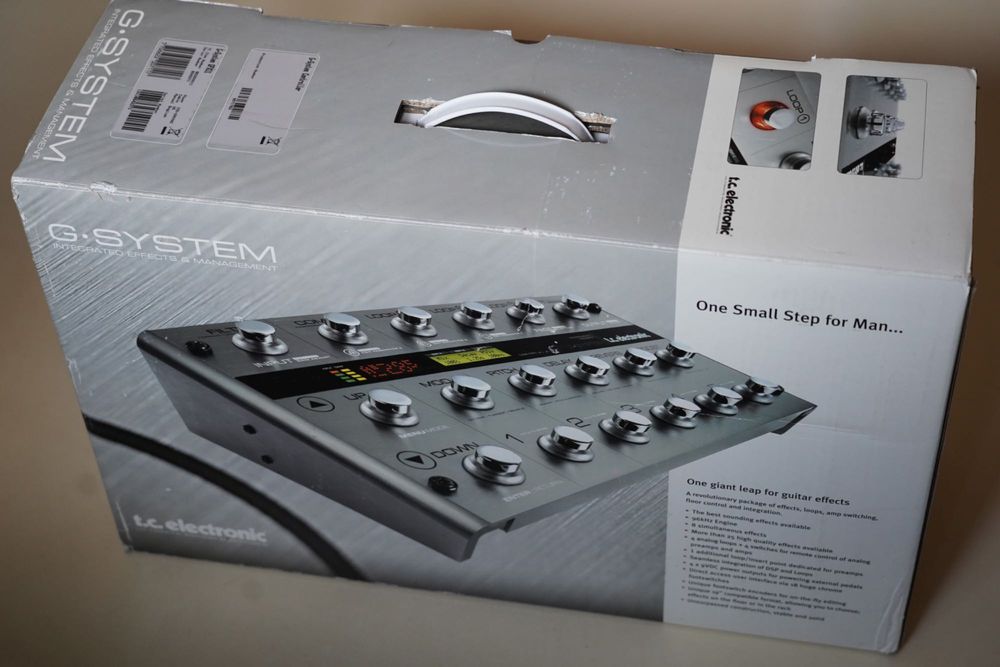 TC Electronic G-SYSTEM Silver 3rd Generation (iB Modified & Updated)