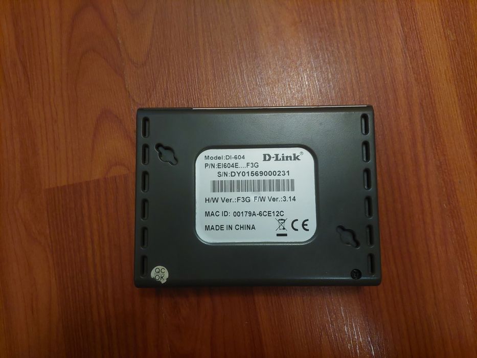Роутер D-Link DI-604