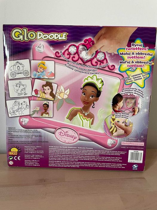 NOWA zabawka GLOdoodle Disney Księżniczki rysuj światłem
