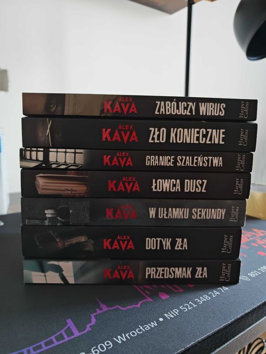 Alex Kava - pakiet książek z Maggie O'Dell - 7 sztuk