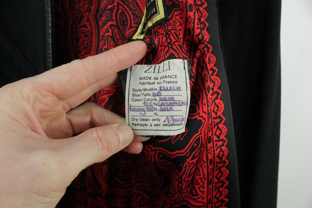 Преміальна кашемірова куртка бомбер ZILLI made in France Розмір 3ХЛ