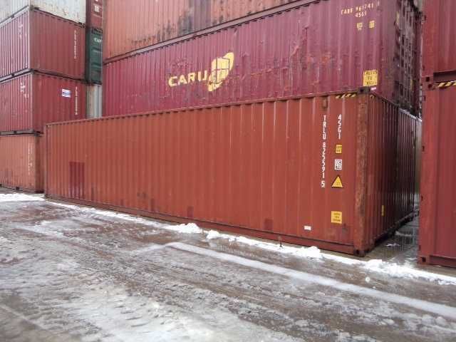 Kontener morski magazynowy budowlany 40 HC używany – TS-CONT