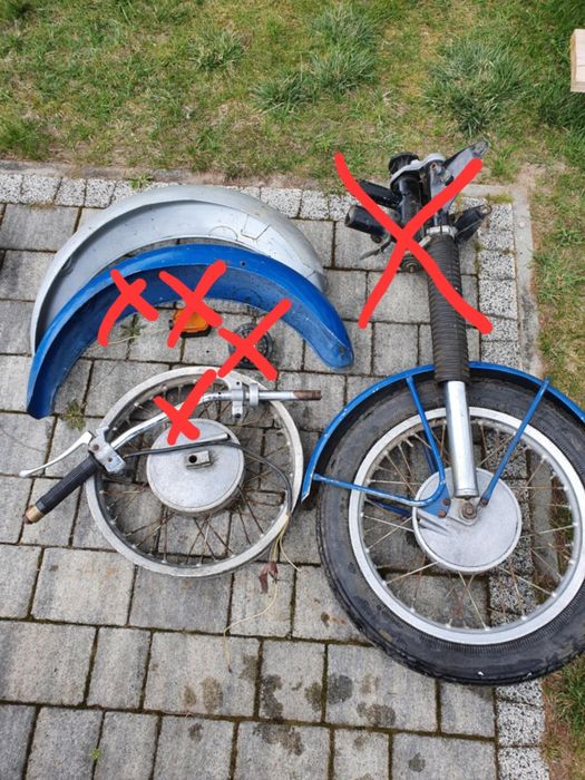 Części mz ts ,etz,wsk,wfm shl pannonia cezet mińsk